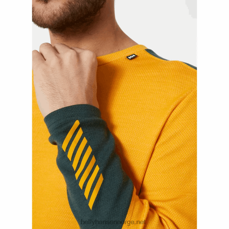 menns lifa merino midweight crew baselag Helly-Hansen F6TJ01072 trippel espr