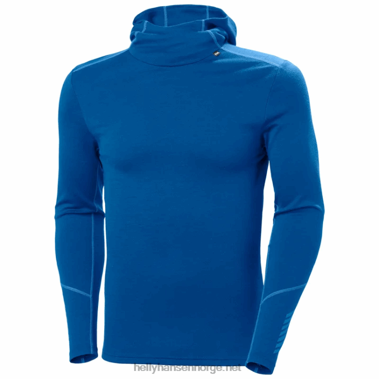 menns lifa merino midweight halv glidelås baselag Helly-Hansen F6TJ01087 marinen