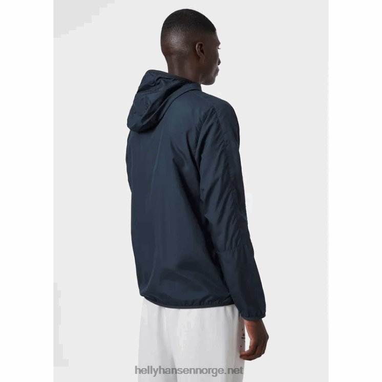 Juell lett vanntett jakke for menn Helly-Hansen F6TJ0367 marinen