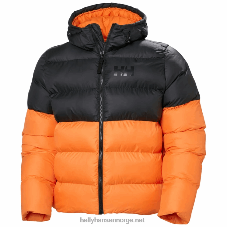 aktiv puffy jakke for menn Helly-Hansen F6TJ0345 valmueappelsin