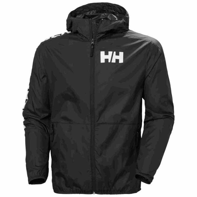 aktiv vindjakke for menn Helly-Hansen F6TJ0361 svart