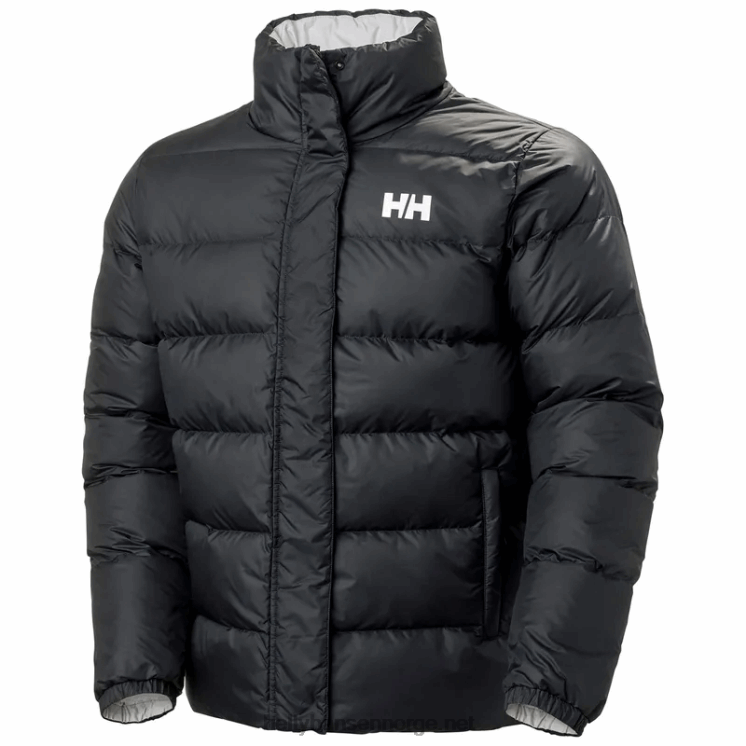hh vendbar dunjakke for menn Helly-Hansen F6TJ0343 svart