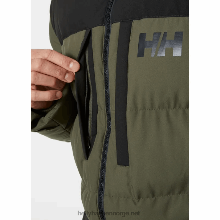 puffy isolert patruljejakke for menn Helly-Hansen F6TJ0398 nytte gre
