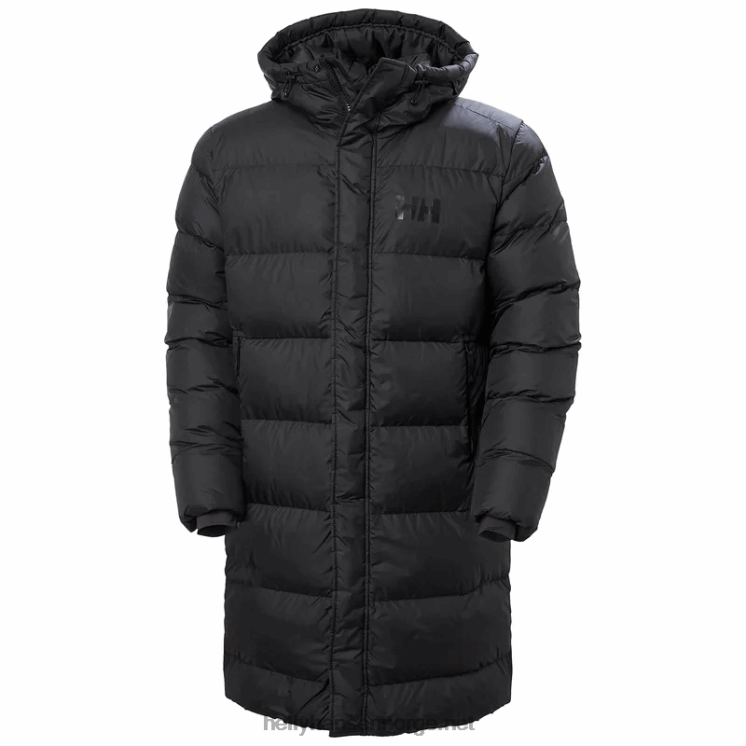 aktiv lang vinterparkas for menn Helly-Hansen F6TJ0338 svart