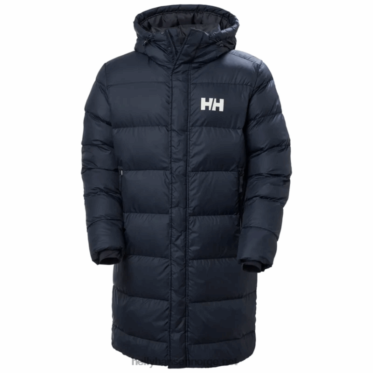 aktiv lang vinterparkas for menn Helly-Hansen F6TJ0339 marinen