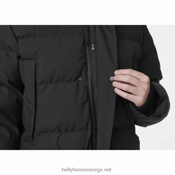alaska parka for menn Helly-Hansen F6TJ0397 svart