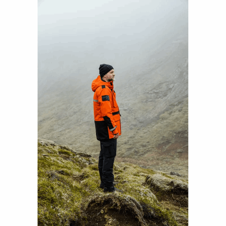 arctic transition parka for menn Helly-Hansen F6TJ0289 patrulje oran