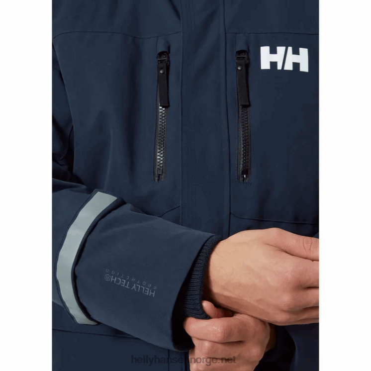 herre varanger dunparkas Helly-Hansen F6TJ0386 marinen