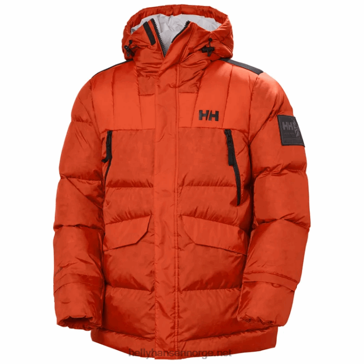 menns arctic patrol down parka Helly-Hansen F6TJ0377 patrulje oran