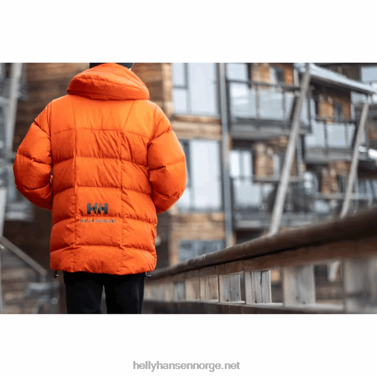 menns arctic patrol down parka Helly-Hansen F6TJ0377 patrulje oran