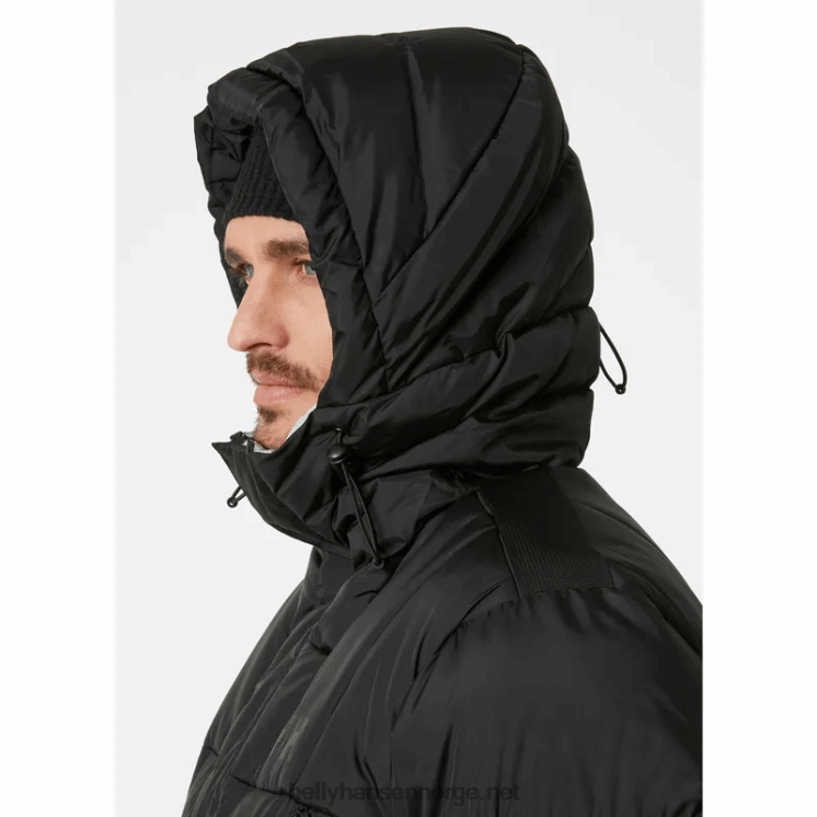 menns arctic patrol down parka Helly-Hansen F6TJ0378 svart