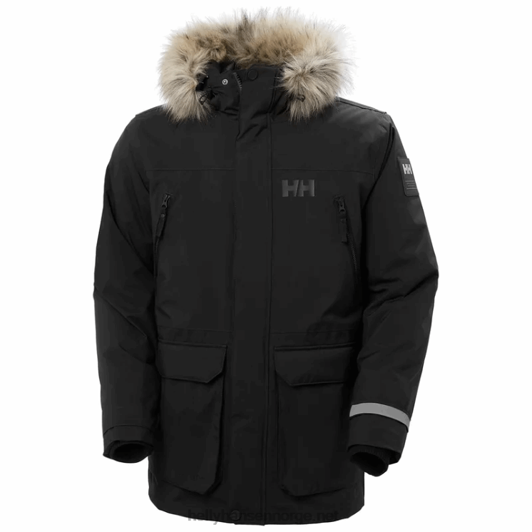reine vinterparkas for menn Helly-Hansen F6TJ0392 svart