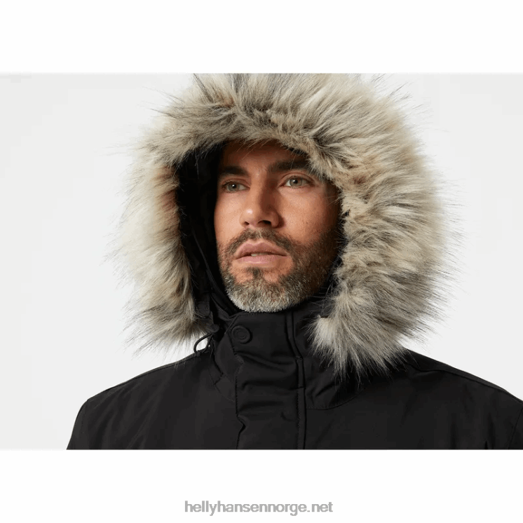 reine vinterparkas for menn Helly-Hansen F6TJ0392 svart