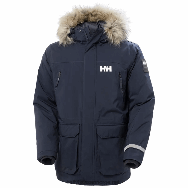 reine vinterparkas for menn Helly-Hansen F6TJ0393 marinen