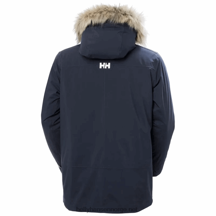 reine vinterparkas for menn Helly-Hansen F6TJ0393 marinen