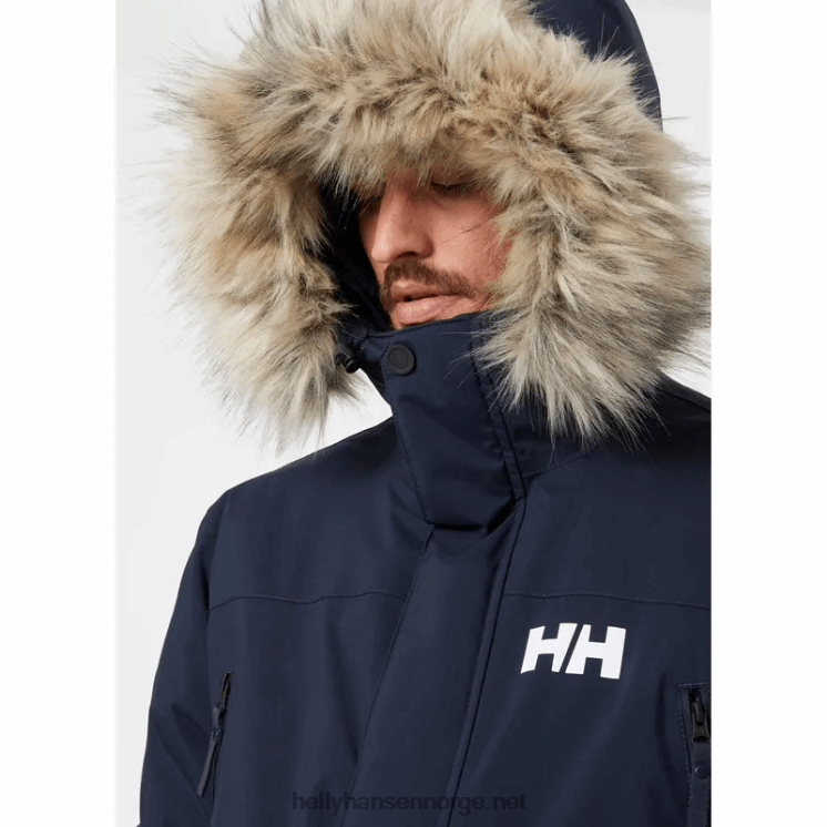 reine vinterparkas for menn Helly-Hansen F6TJ0393 marinen