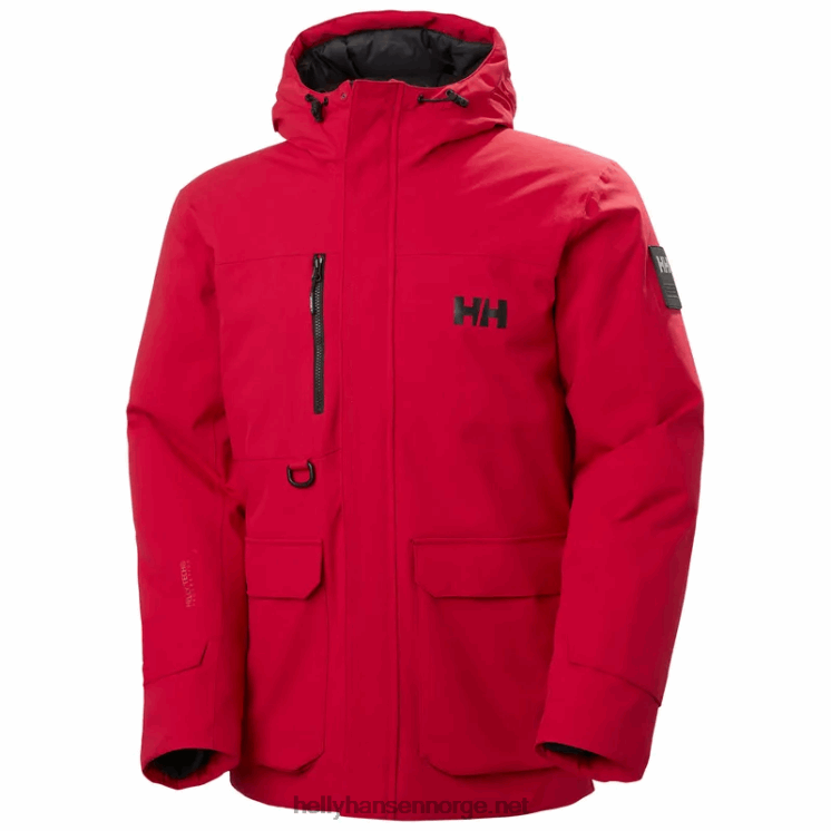 urban lab down parka for menn Helly-Hansen F6TJ0309 rød