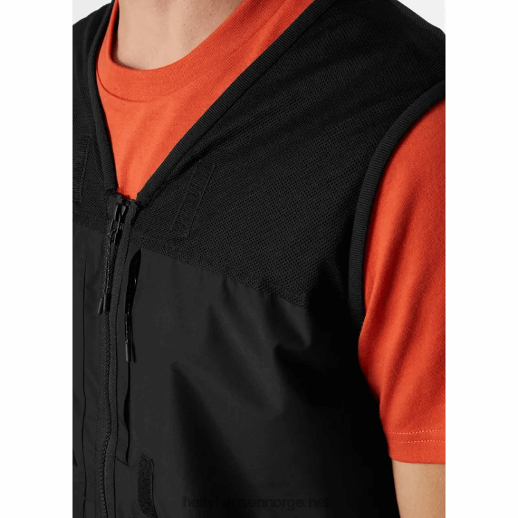 flex modulær regnjakke for menn Helly-Hansen F6TJ0257 svart