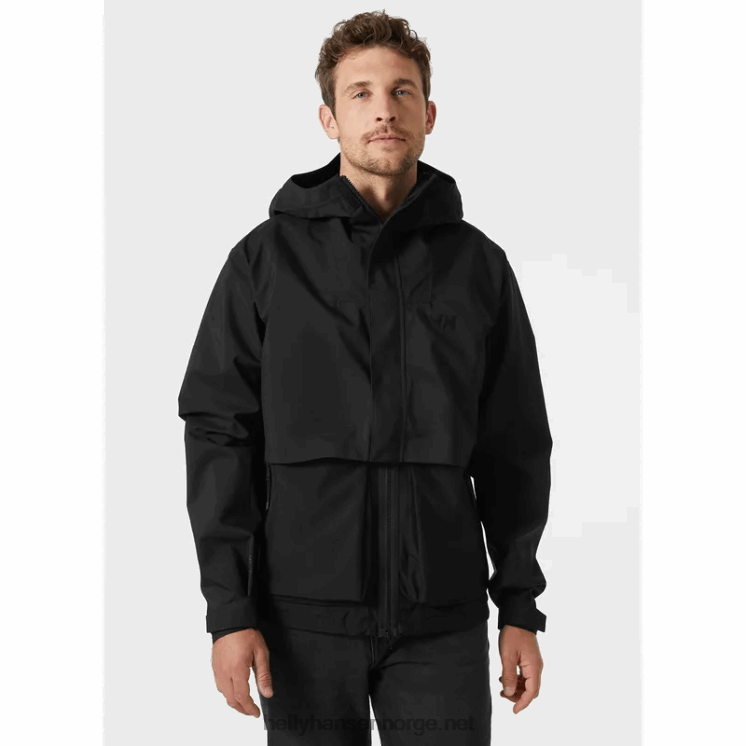 flex modulær regnjakke for menn Helly-Hansen F6TJ0257 svart