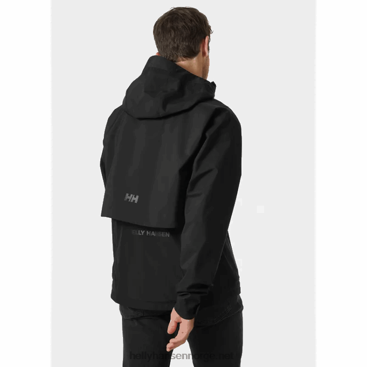 flex modulær regnjakke for menn Helly-Hansen F6TJ0257 svart
