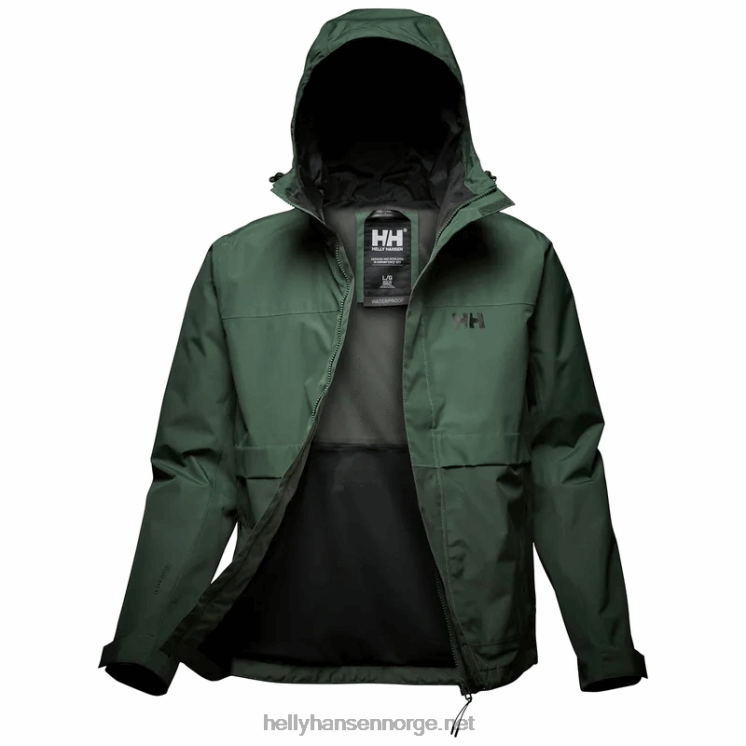 flex regnjakke for menn Helly-Hansen F6TJ0254 gran