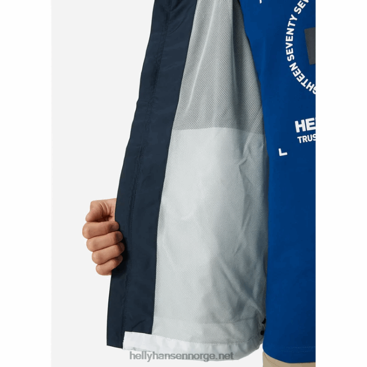 flex regnjakke for menn Helly-Hansen F6TJ0255 marinen