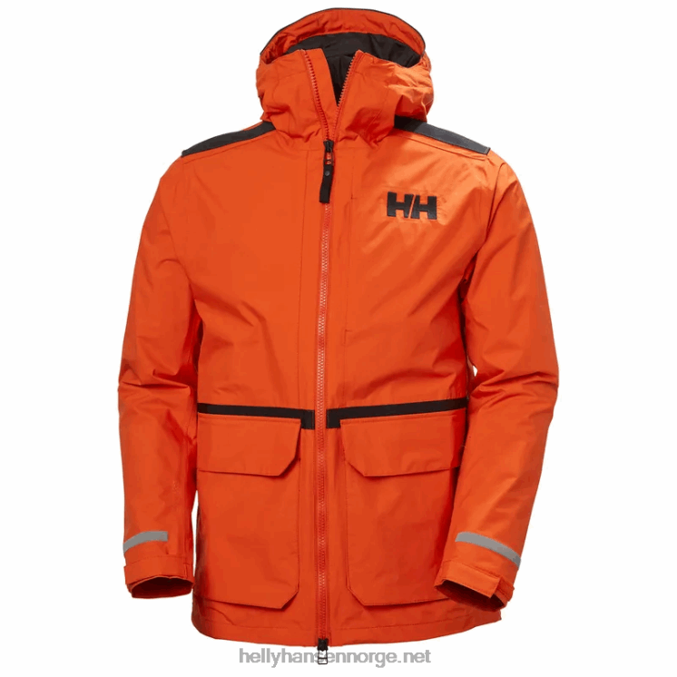 herre patrulje overgang regnjakke Helly-Hansen F6TJ0275 patrulje oran