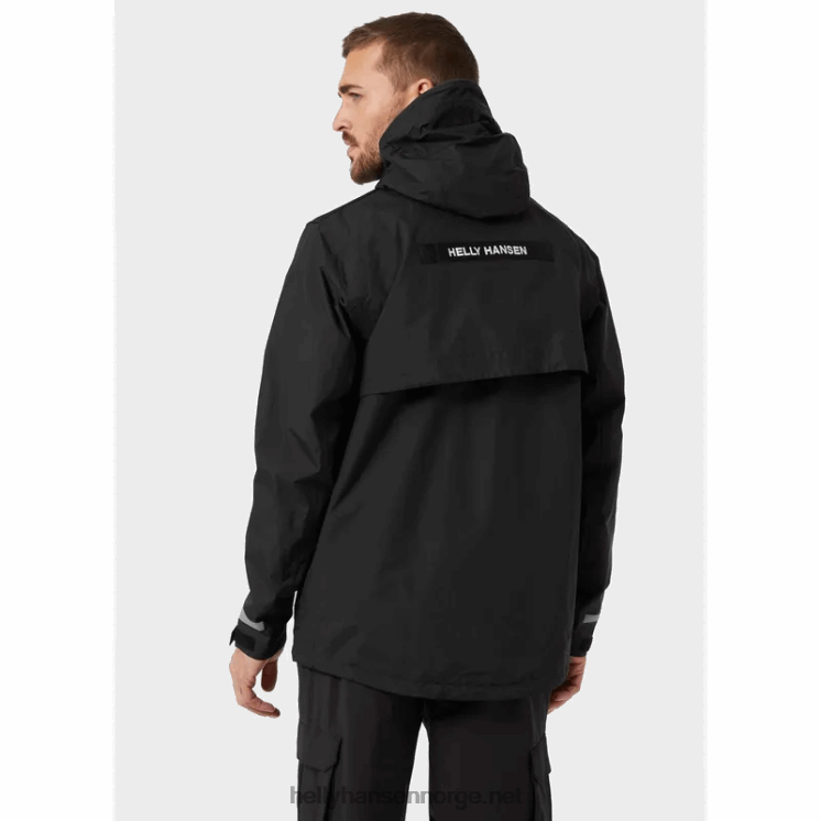 herre patrulje overgang regnjakke Helly-Hansen F6TJ0276 svart