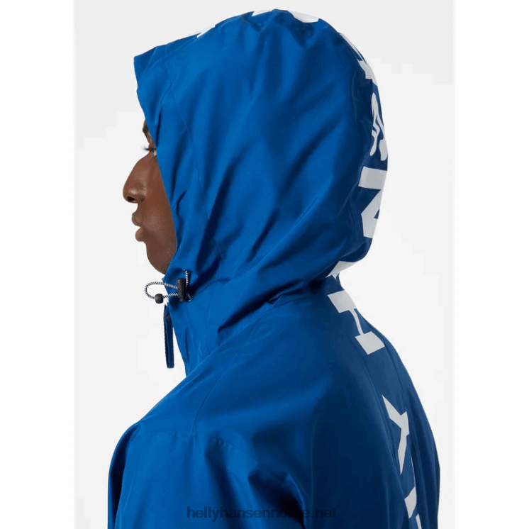 pursuit regnjakke for menn Helly-Hansen F6TJ0291 dyp fjord