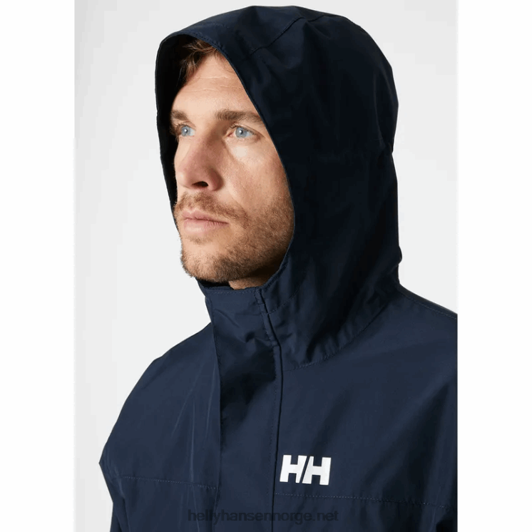 t2 utility regnjakke for menn Helly-Hansen F6TJ0242 marinen