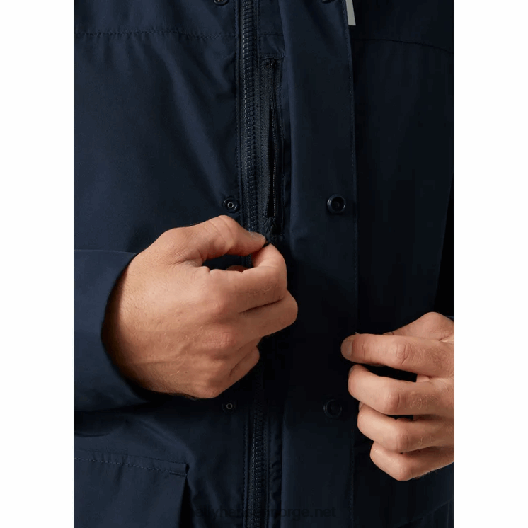 t2 utility regnjakke for menn Helly-Hansen F6TJ0242 marinen