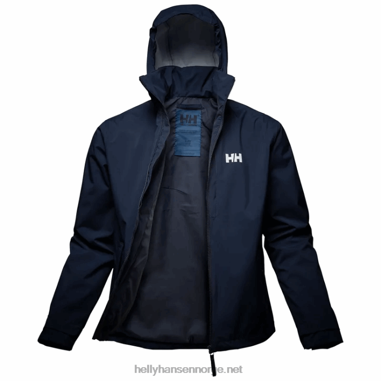 victor regnjakke for menn Helly-Hansen F6TJ0247 marinen