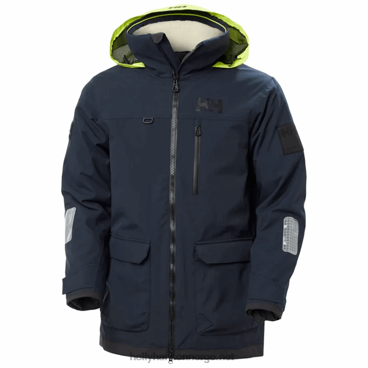arktiske havpassasjejakke for menn Helly-Hansen F6TJ042 marinen