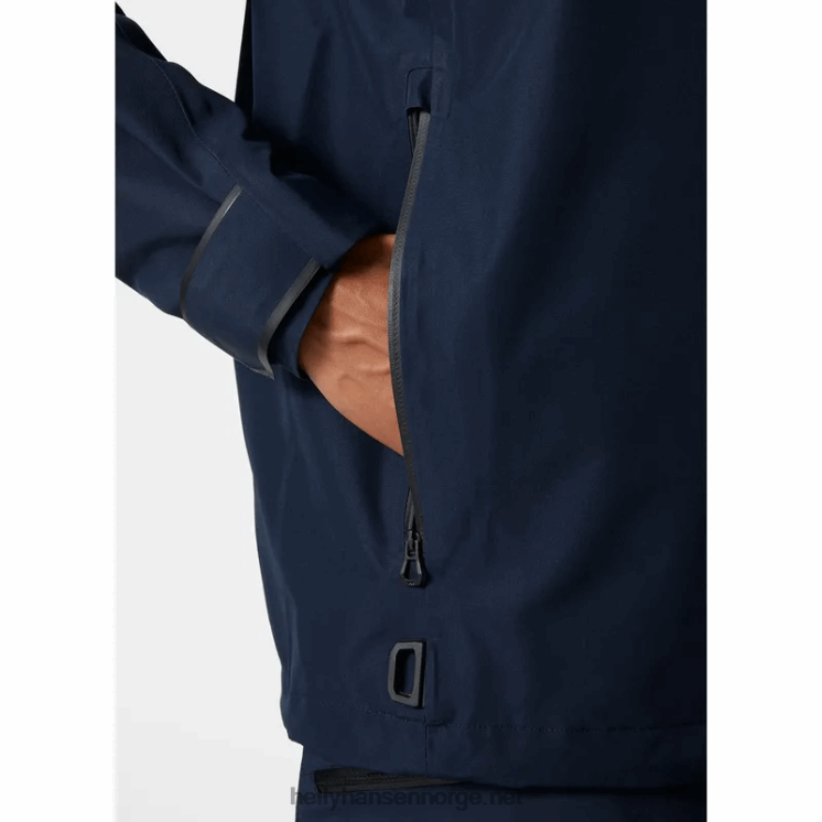 herre hp folie match seiljakke 2.0 Helly-Hansen F6TJ064 marinen
