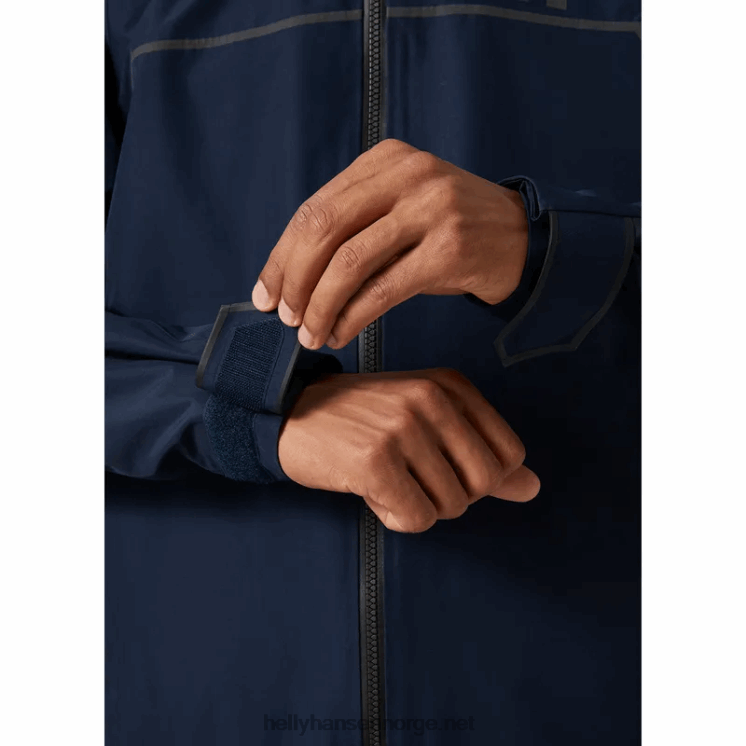 herre hp folie match seiljakke 2.0 Helly-Hansen F6TJ064 marinen