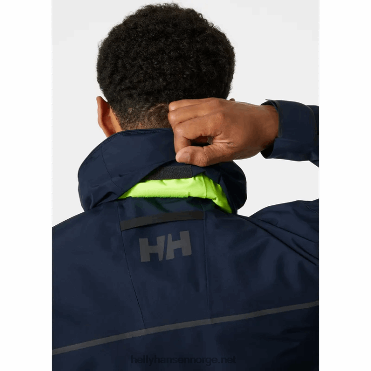 herre hp folie match seiljakke 2.0 Helly-Hansen F6TJ064 marinen