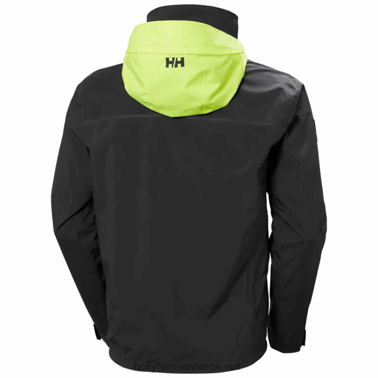 herre hp folie match seiljakke Helly-Hansen F6TJ0131 ibenholt