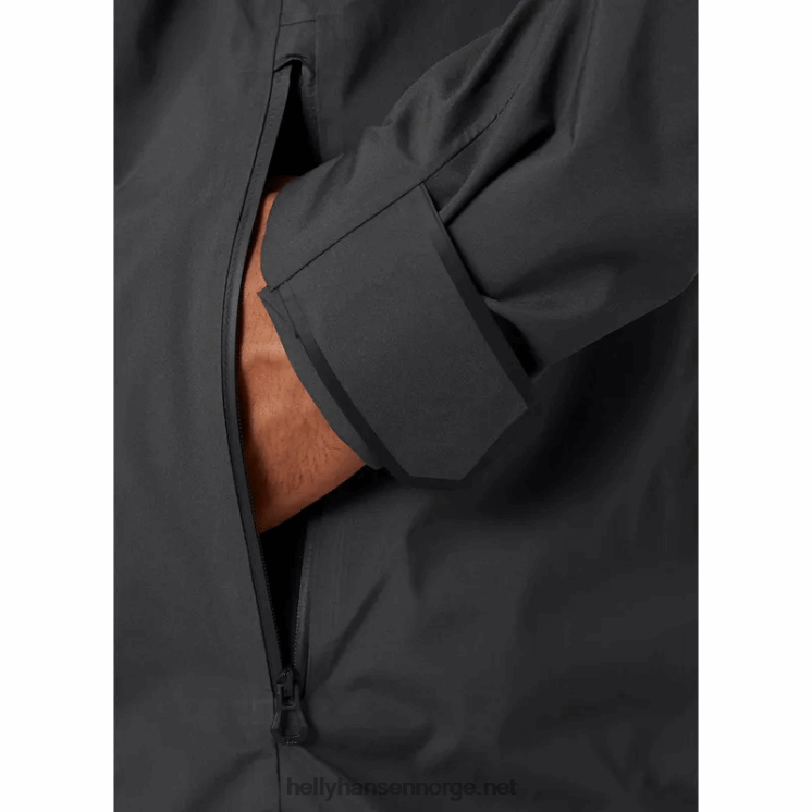 herre hp folie match seiljakke Helly-Hansen F6TJ0131 ibenholt