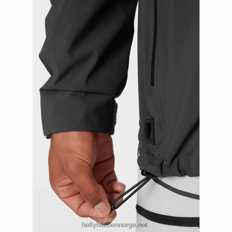 herre hp folie match seiljakke Helly-Hansen F6TJ0131 ibenholt