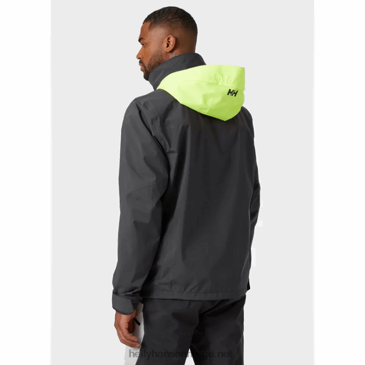 herre hp folie match seiljakke Helly-Hansen F6TJ0131 ibenholt