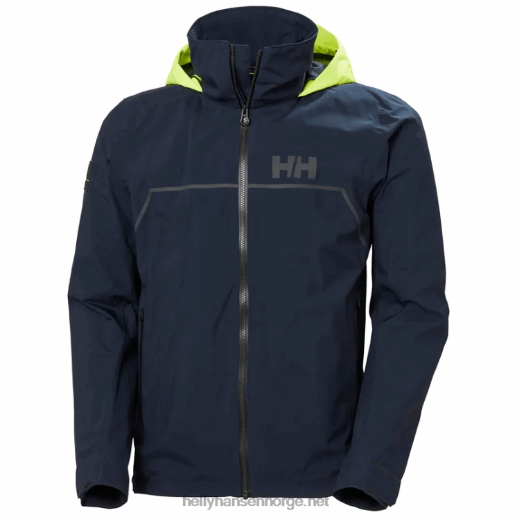 herre hp folie match seiljakke Helly-Hansen F6TJ0132 marinen