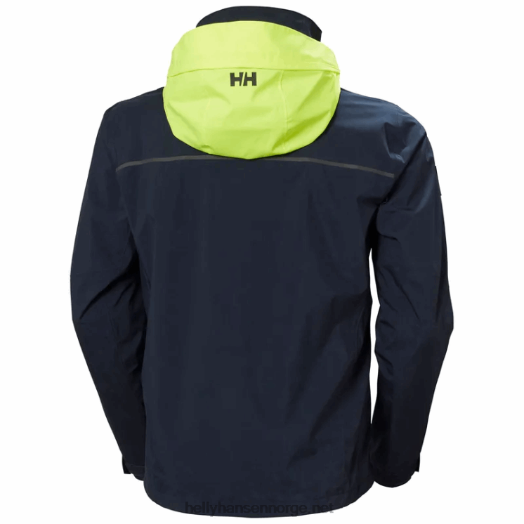 herre hp folie match seiljakke Helly-Hansen F6TJ0132 marinen