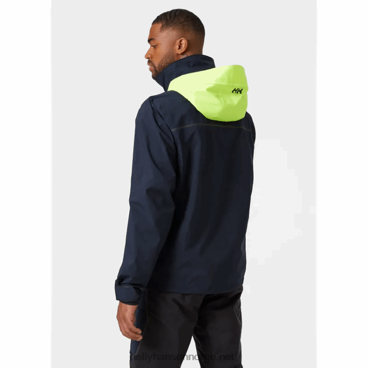 herre hp folie match seiljakke Helly-Hansen F6TJ0132 marinen
