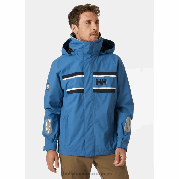 herre saltholm seilerjakke Helly-Hansen F6TJ0107 asuritt