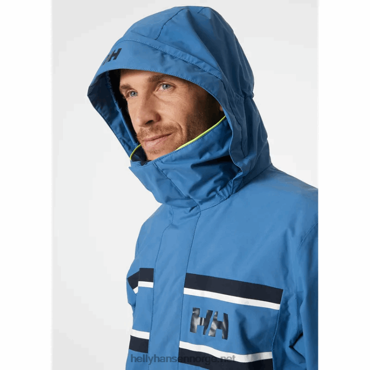 herre saltholm seilerjakke Helly-Hansen F6TJ0107 asuritt