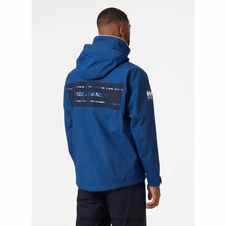 herre saltholm seilerjakke Helly-Hansen F6TJ0108 dyp fjord