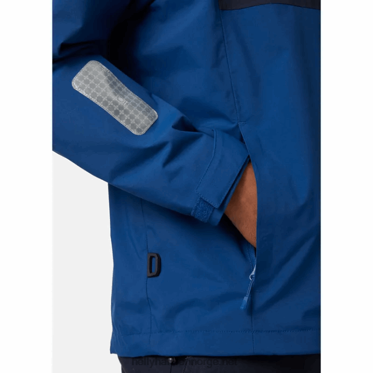 herre saltholm seilerjakke Helly-Hansen F6TJ0108 dyp fjord