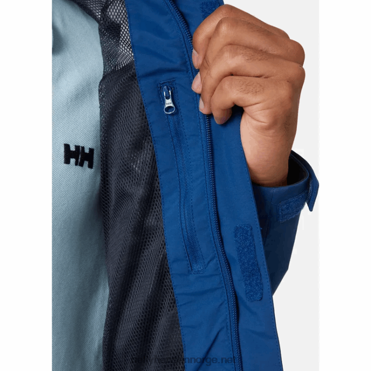 herre saltholm seilerjakke Helly-Hansen F6TJ0108 dyp fjord