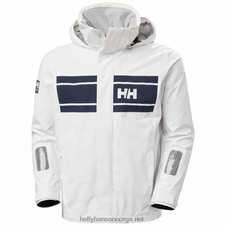 herre saltholm seilerjakke Helly-Hansen F6TJ0109 hvit