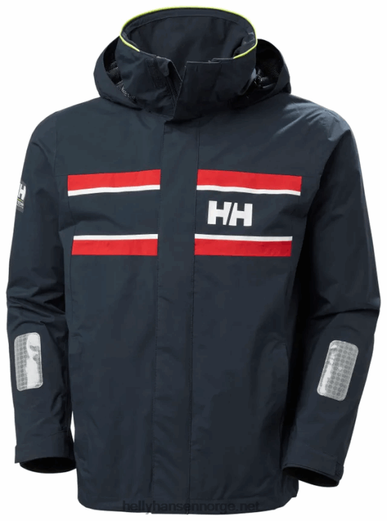 herre saltholm seilerjakke Helly-Hansen F6TJ0111 marinen
